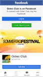 Mobile Screenshot of gotec-club.de